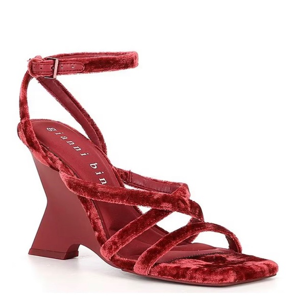 Gianni Bini Shoes - Gianni Bini Red Strappy Heels